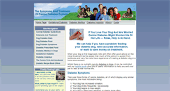 Desktop Screenshot of dogdiabetessite.com